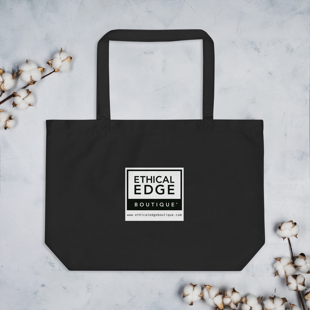 Ethical Tote Bag | Large | Organic Cotton | Reusable & Durable