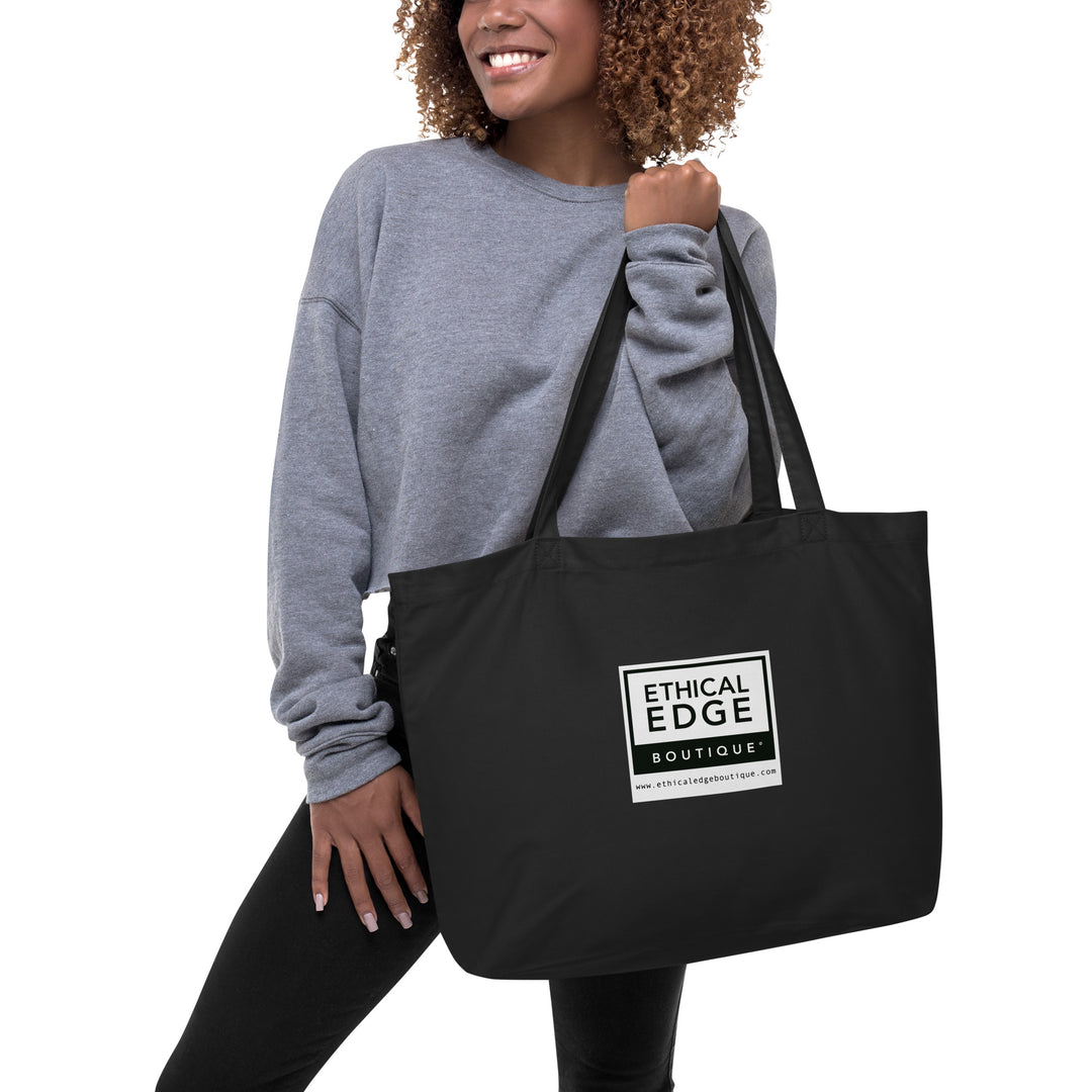 Ethical Tote Bag | Large | Organic Cotton | Reusable & Durable