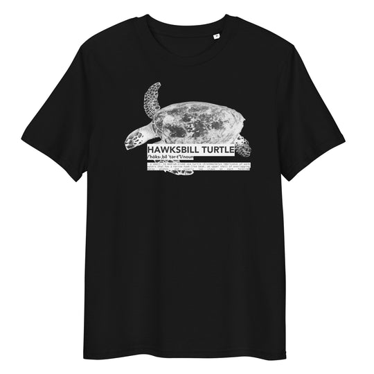 Endangered T-Shirt | Hawksbill Turtle | GOTS Certified Organic Cotton