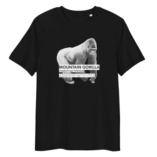 Endangered T-Shirt | Gorilla | GOTS Certified Organic Cotton