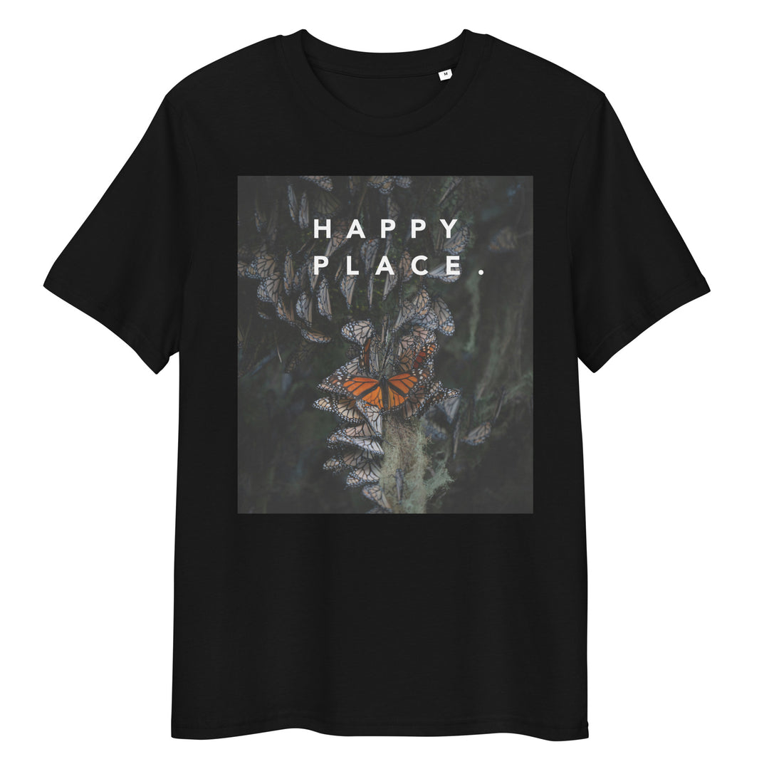 Happy Place | Monarch Grove T-Shirt | Organic Cotton | Rest & Restoration Design