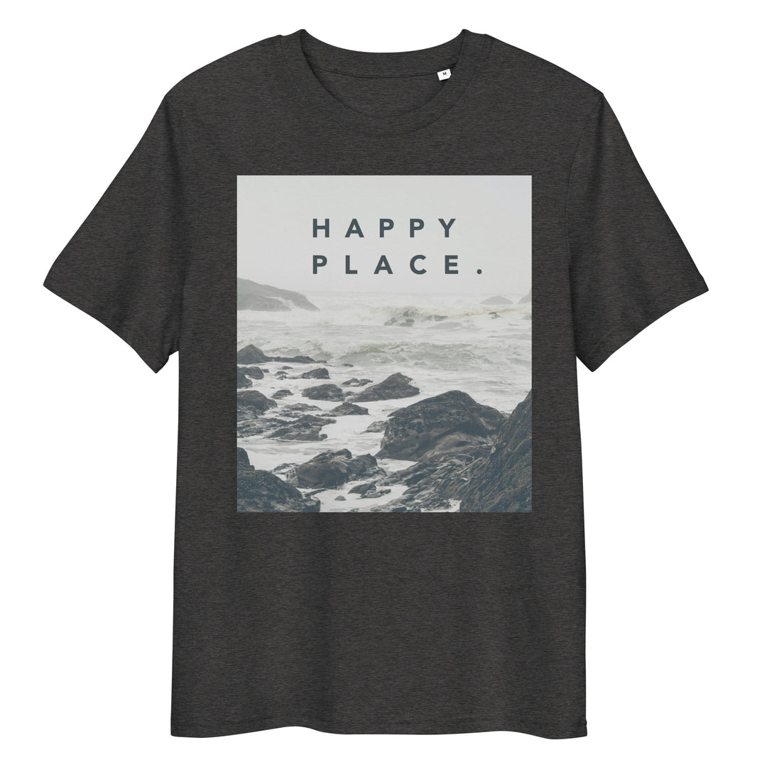 Happy Place | Crashing Waves T-Shirt | Organic Cotton | Powerful & Calming Design