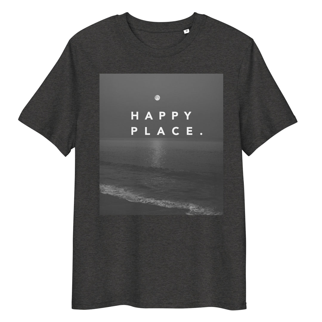 Happy Place | Moonrise T-Shirt | Organic Cotton | Tranquil Ocean Design