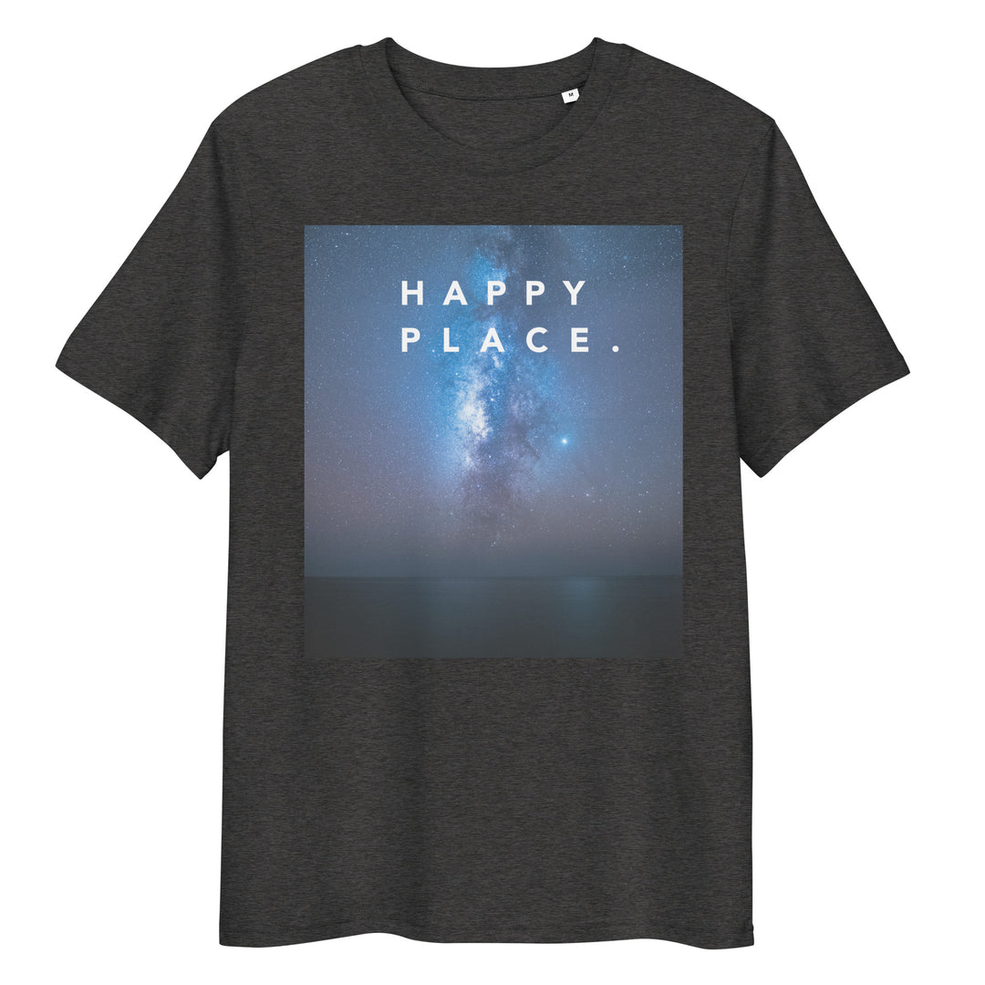 Happy Place | Stargazing Tee | Organic Cotton | Calm Night Sky Design