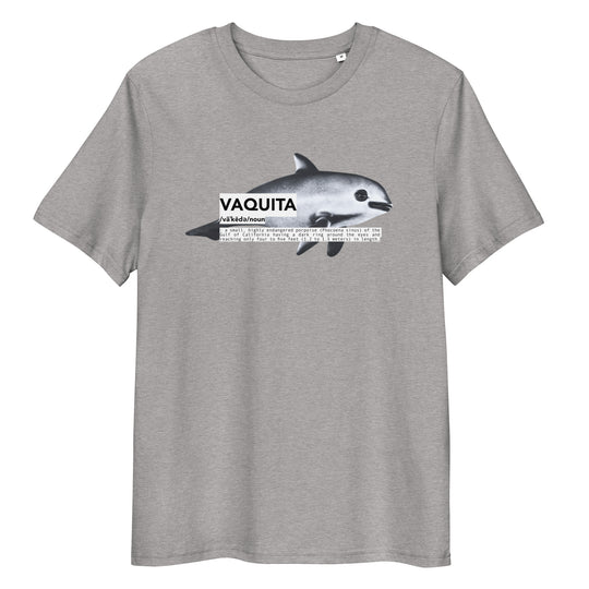 Endangered T-Shirt | Vaquita | GOTS Certified Organic Cotton