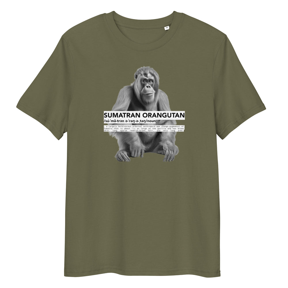 Endangered T-Shirt - Sumatran Orangutan