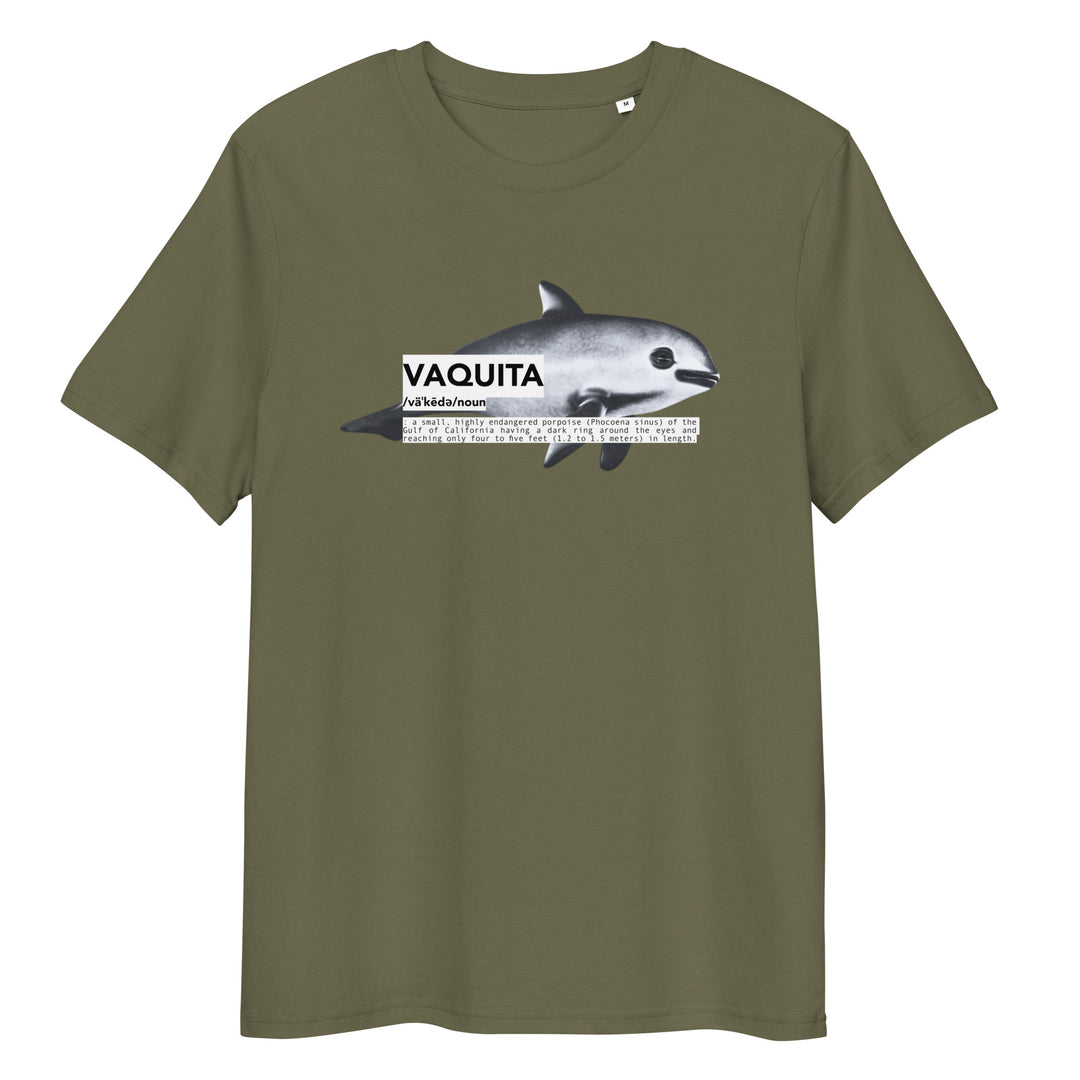 Endangered T-Shirt | Vaquita | GOTS Certified Organic Cotton