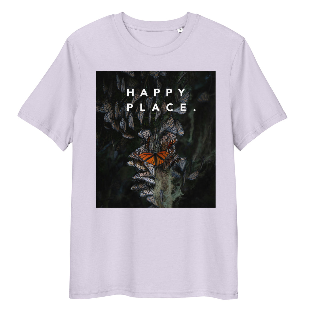 Happy Place | Monarch Grove T-Shirt | Organic Cotton | Rest & Restoration Design