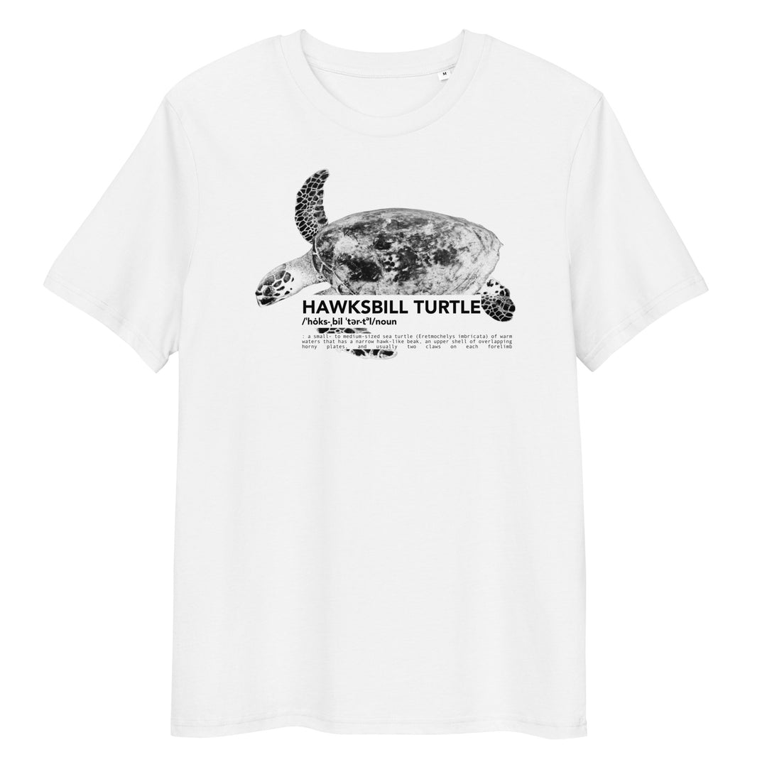 Endangered T-Shirt | Hawksbill Turtle | GOTS Certified Organic Cotton