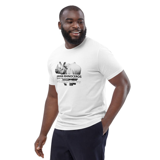 Endangered T-Shirt | Javan Rhino | GOTS Certified Organic Cotton